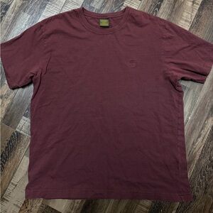 Vintage 90’s Timberland Maroon Short Sleeve Tee